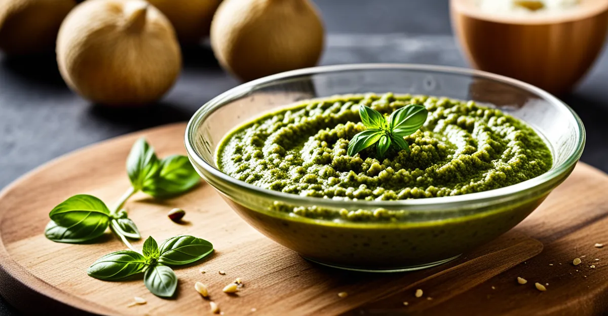 Descubra o segredo de um molho pesto autêntico e delicioso!